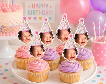 Cupcake Toppers | Birthday Party | Ice Cream Theme | Sweet One | Two Sweet | First birthday | 1st Birthday | Kids | End of year