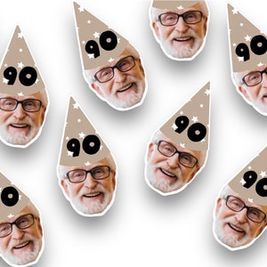 90th Birthday Confetti | 90th Birthday | Photo Confetti | Party Decor | Party Supplies | 90th Theme | Party Confetti | Ninety