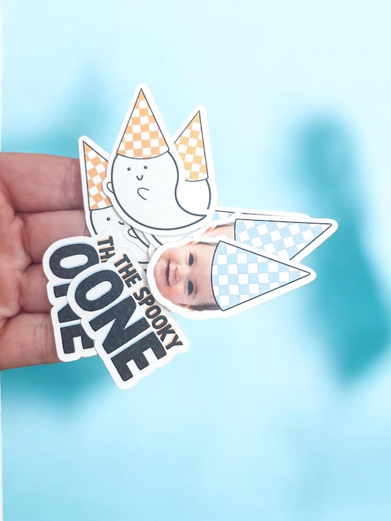 Spooky One Confetti | Ghost Birthday Confetti | First Birthday | Two Spooky | Blue Halloween | Halloween Birthday | Spooky Party Decor
