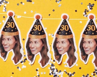 Baner na 40. urodziny | Spersonalizowany ze zdjęciem | Baner 1,5-metrowy | Przyjęcie z okazji 40. urodzin | Dekoracje | Dekoracje | Baner na imprezę