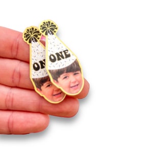 One happy dude confetti | One happy dude party | One happy dude birthday | Confetti | One Happy Dude | Confetti | Emoji | Smile