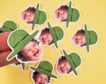 Camp Confetti | Camp Birthday | One Happy Camper | Camp Photo Confetti | Party Decorations | Party Supplies | Camping Theme | Party Confetti