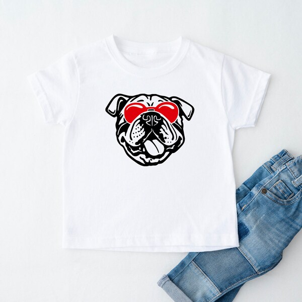 Bulldog T Shirt Etsy