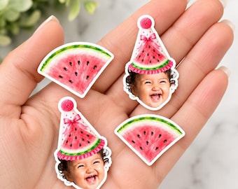 Melonenkonfetti | Wassermelonen-Fotokonfetti | Einzigartiges Deko-Element | Junggesellinnenabschied | 1. Geburtstag | Tischdeko