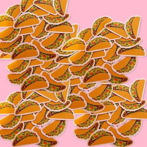 Taco confetti table decoration great for birthdays and fiesta theme parties | first fiesta, three esta, 30, 40, 50, 60, 70, 80 birthday