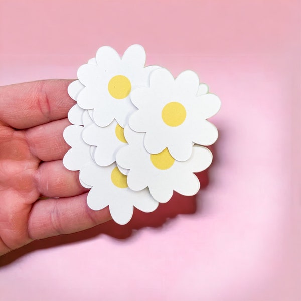 Daisy Confetti | Daisy Theme | Birthday Confetti | Bridal Shower Confetti | Flowers | Groovy Confett | Daisy Birthday