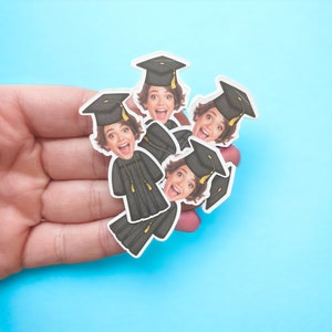 Graduation Stickers | 2024 | Graduation | Party Decor | Decorations | Stickers | Graduate | High School | Senior | College | Grad