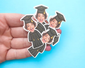 Graduation Stickers | 2024 | Graduation | Party Decor | Decorations | Stickers | Graduate | High School | Senior | College | Grad