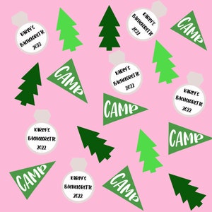 Bach Confetti | Camp bachelorette | hiking bachelorette | confetti | camp Bach decorations | camping | hiking | confetti | custom confetti |