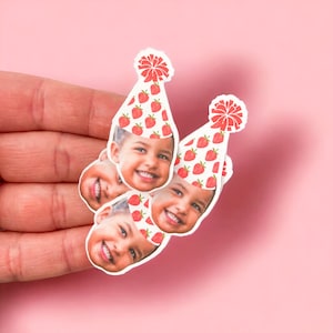 Strawberry Confetti | Strawberry Photo Confetti | Berry First birthday | Strawberry Patch | Strawberry Decorations | Strawberry Party |