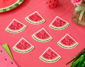 Konfetti | 3,8 cm | Wassermelone | Einzigartiges Highlight | Geburtstagsparty | Dekoration | Junggesellinnenabschied | Babyparty | Melone | Wassermelonenfeld