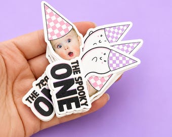Spooky One Confetti | Ghost Birthday Confetti | First Birthday | Two Spooky | Pink Halloween | Girl Halloween Birthday | Spooky Party Decor