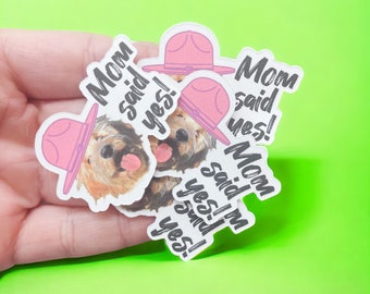 camp confetti for bachelorette party customized with pet face and great for table decorations | camp theme bachelorette bride gift