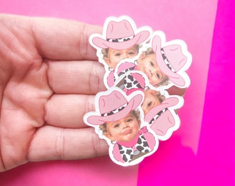 cowgirl face confetti and table decorations | my first rodeo | Nashville Bach party | disco cowgirl theme party supplies | birthday party