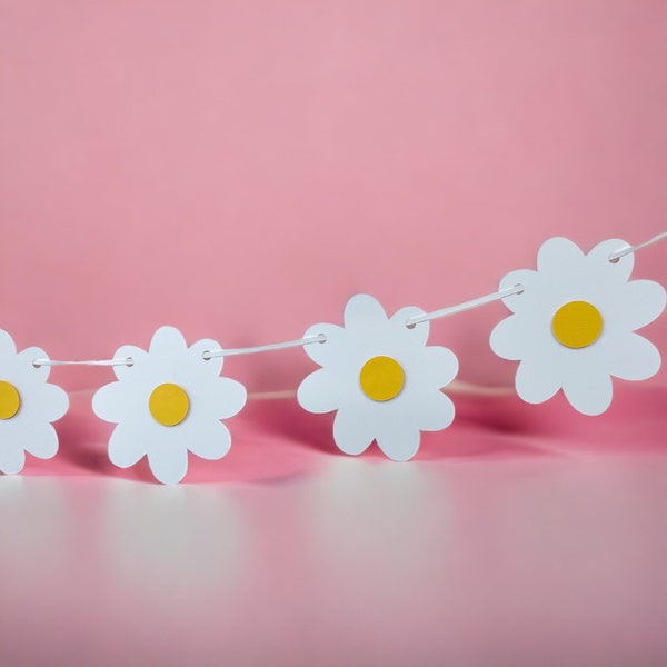 Daisy Banner | Daisy Birthday Banner | Daisy Party Decorations | Party Supplies | Party Banner | Flowers | Daisy Theme | First Birthday |