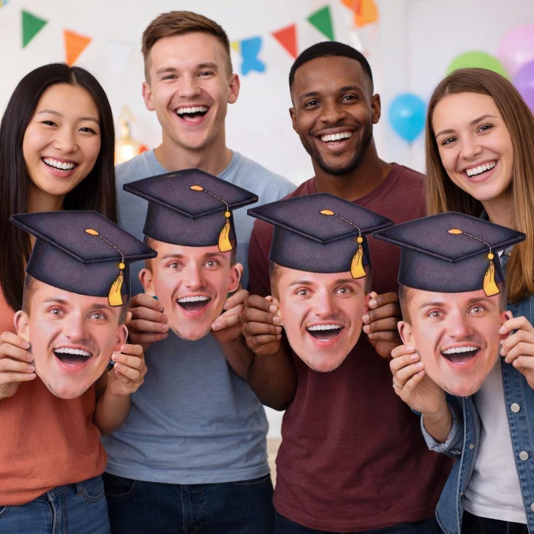 Face Cutout | Large | Graduation | Grad | Photo Props | Decorations ...
