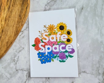 Safe Space Art Print - Matte 8x10" or 5x7"