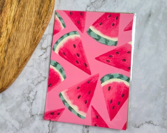 Pastel Watermelon Slices Art Print - Matte 8x10" or 5x7"