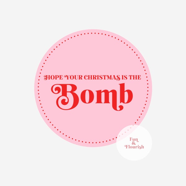 Bath Bomb Tag - Etsy