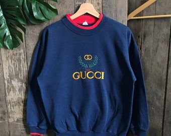 authentic vintage gucci sweatshirt