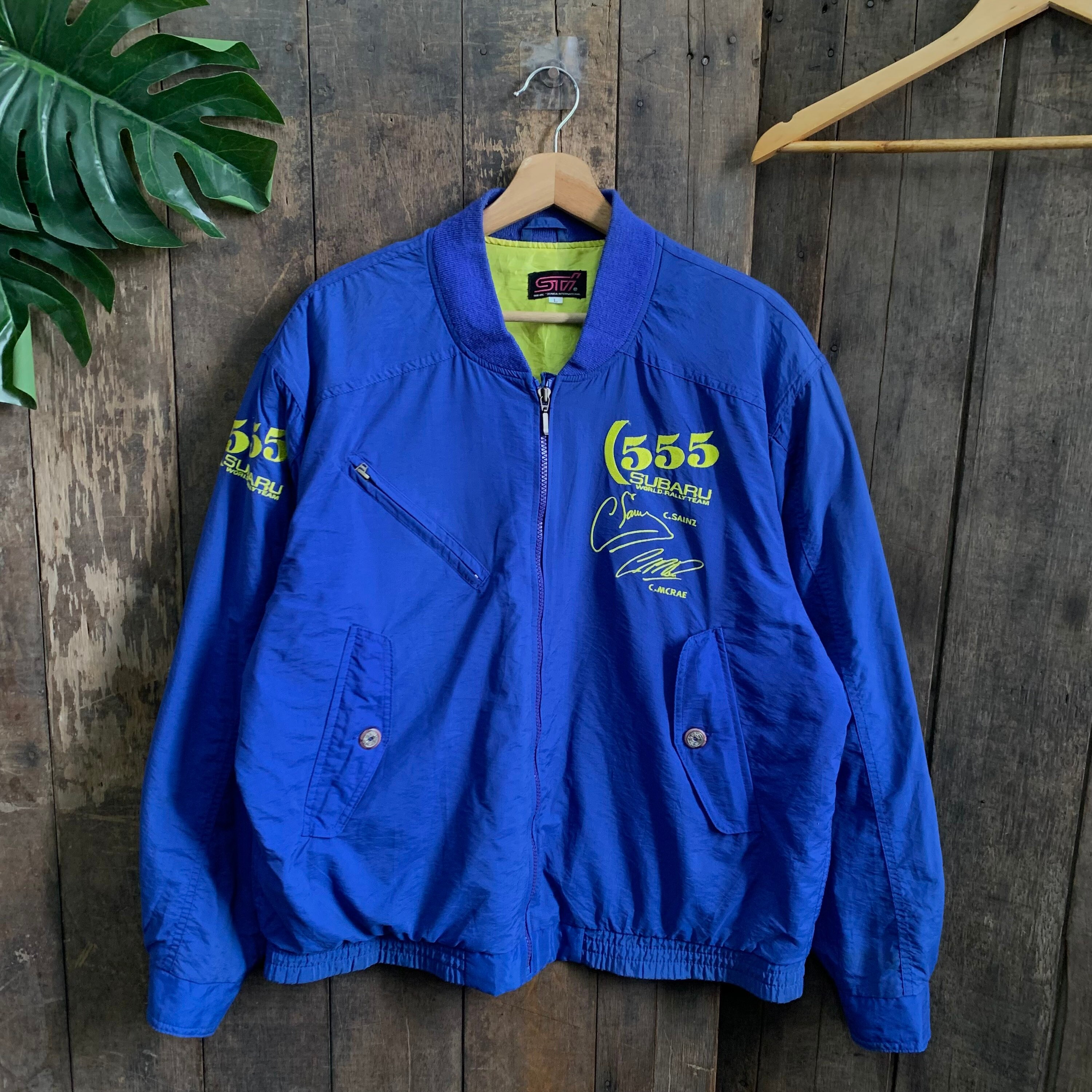 subaru fleece jacket