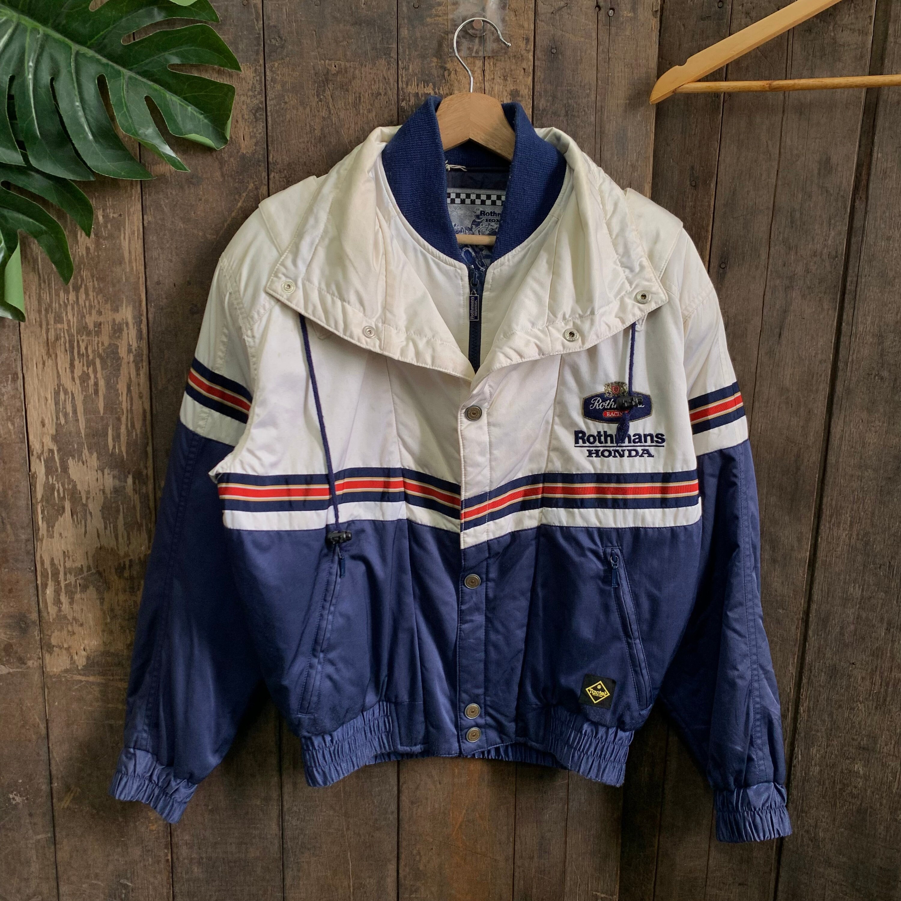 Vintage Rothmans Honda Racing Bomber 