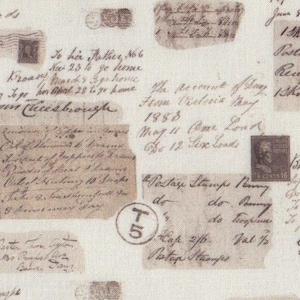 Tela de texto en color crema FQ, algodón para escritura a mano, material de escritura cursiva del Reino Unido, ¿qué pasa?