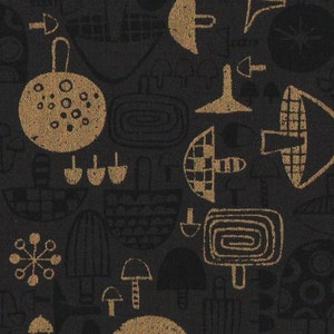 Kawaii Japanischer Pilz Pilze Ungebleichte Baumwolle Quilting Stoff Fat Quarter FQ von Omatsuri Nakama for Cotton and Steel