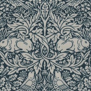 Brer Rabbit Fabric FQ, William Morris Cotton Fat Quarter, Standen Material UK