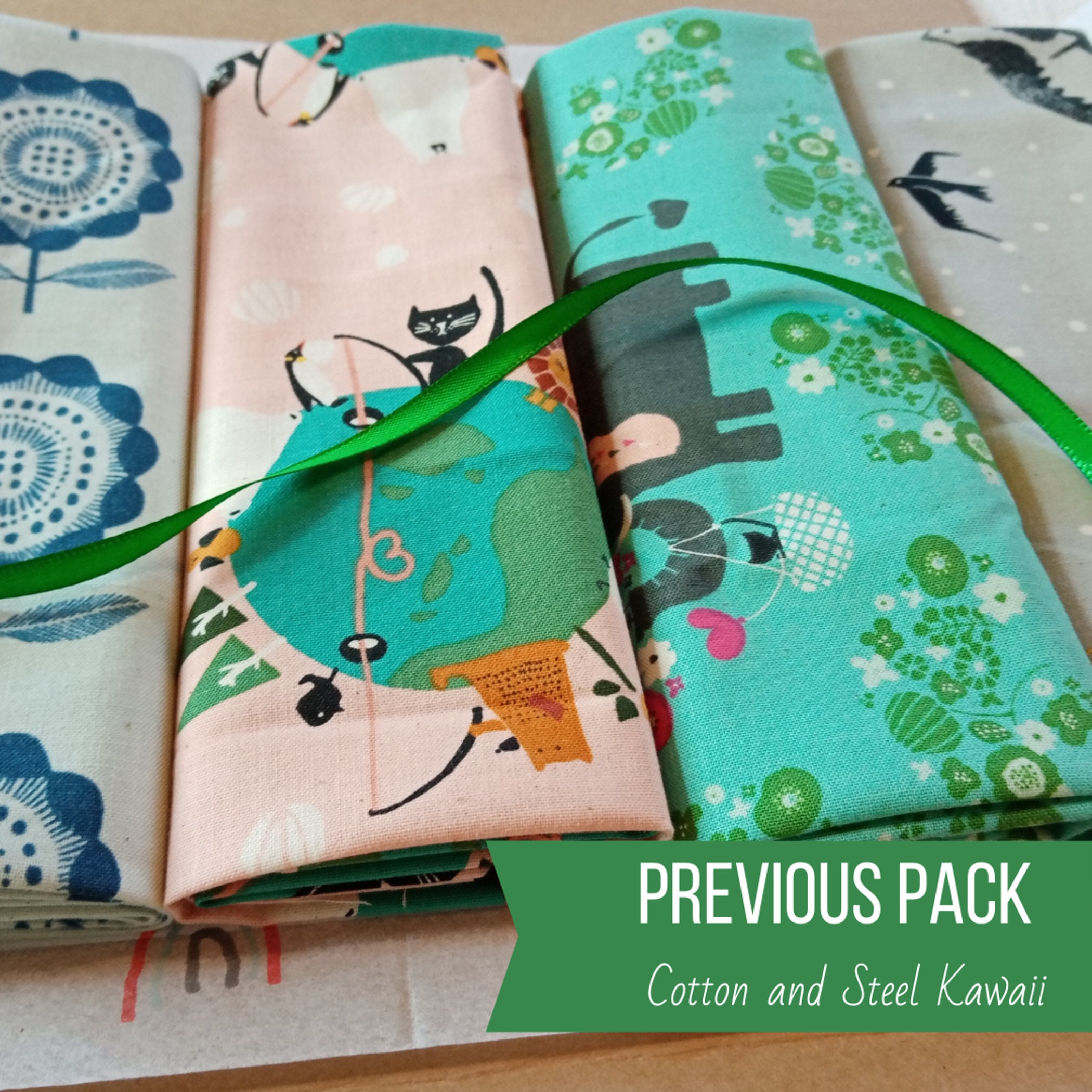 Subscription Box Sewing Gift Fabric Subscription Fat Etsy