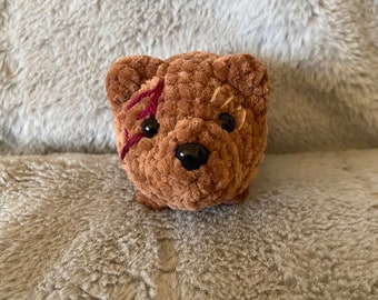 Small Crocheted Halsin *MADE TO ORDER* Bear Plush BG3, Baldur’s Gate 3