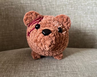 Big Crocheted Halsin Bear *MADE TO ORDER* Plush BG3, Baldur’s Gate 3