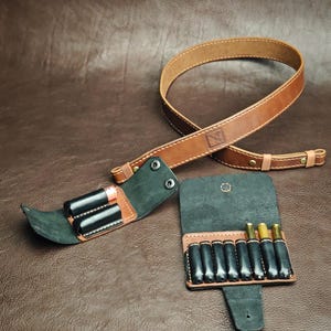 Patronbälte Hagelpatronhylsa Bandolier 308 gauge 9,6X62 gauge 6,5X57 gauge 30-06 Jaktbandolier Ammunitionshållare 8 hylsor