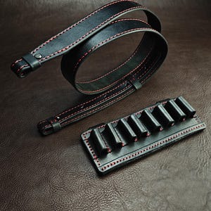 カートリッジベルト ショットガン シェル 弾薬帯 12 ゲージ 16 ゲージ 20 ゲージ 狩猟用弾薬帯 弾薬ホルダー 8 シェル
