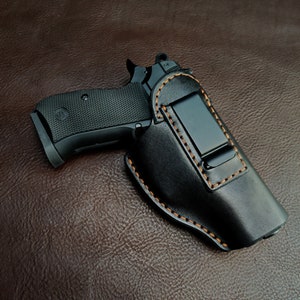 Cz75 leather holster - Etsy 日本
