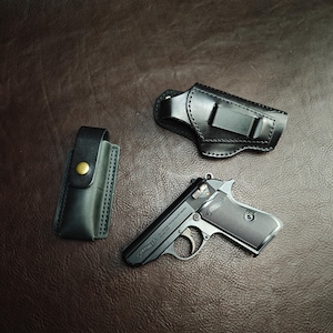 Norhogo Holster de Pistolet caché Holster de Support de Pistolet Multifonctionnel, pour Le Transport à la Main ou à Droite avec Poche, de la Ceinture Tactique en néoprène élastique