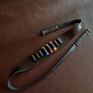 カートリッジベルト ショットガン シェル バンドリア 12ゲージ 16ゲージ 20ゲージ ハンティング バンドリア 弾薬ホルダー 8シェル