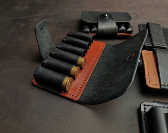 Cartridge Belt Shotgun Shell Bandolier 12 Gauge 16 Gauge 20 Gauge Hunting Bandoleer Ammo Holder 6 Shells