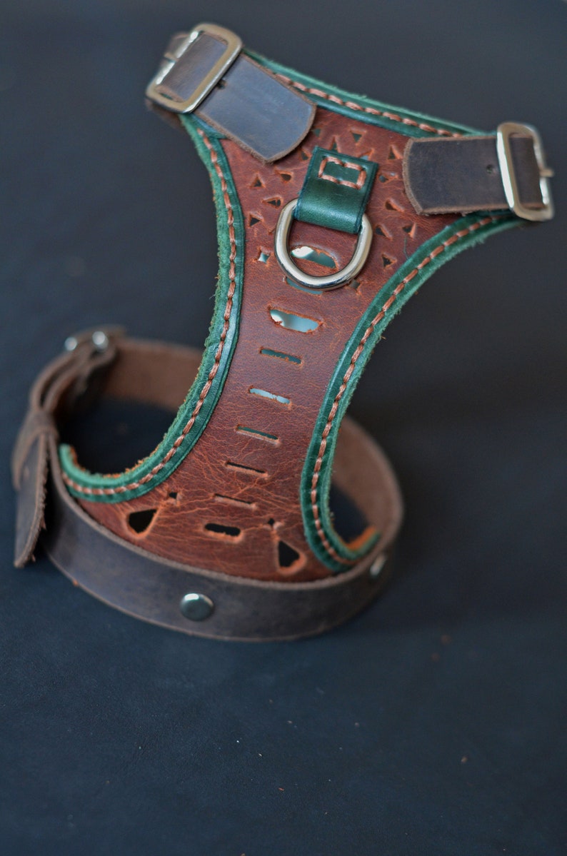 leather-dog-harness-small-pet-harness-etsy