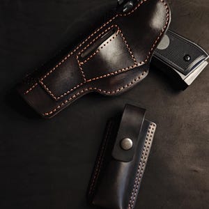 Leather Pistolet Beretta M9 Holster Belt Carry Beretta Holster Beretta 92F Beretta  92FS