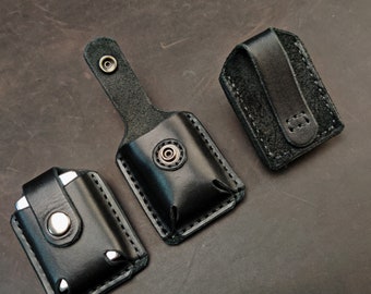 Zippo case Leather bag for lighter Zippo lighter case Zippo holder smoker accessories
