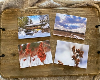 Winter Scenery Notecards