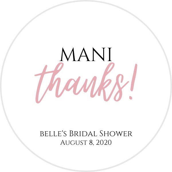 Mani Thanks - Etsy