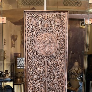 oriental wall panels/ Moroccan carving panels, Moroccan wall panels, wall decor, wall interior design, Moroccan engraved panel.