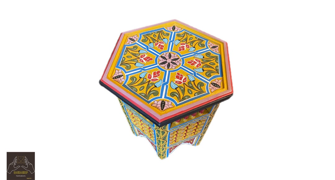 Yellow Table Summer Coffee Table Yellow Wood Table Yellow Etsy