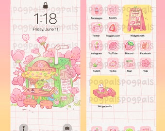 Pink Treats Icon Pack