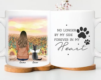 Cat Memorial Mug, Cat Loss, Pet Memorial, Cat Mug, Personalised Pet Loss Gift, Best Friend, Pet Remembrance Gift, Cat Mum, Cat Memorial Gift