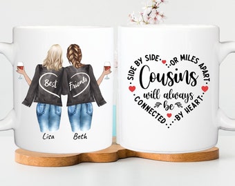 Personalised Cousin mug,  Personalised Cousin Gift, Best Cousin Gift, Custom Cousin Mug, Cousin Birthday, Cousin Present, gift for her