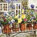 Paint by Numbers for Adults: Beginner to Advanced Number Painting Kit ( Ritas Pansies) 