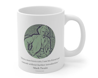 Mark Twain Quote Keramische Mok 11oz